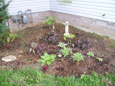 Corner Shade Garden Then (2008) and Now (2011) - Growing The Home Garden